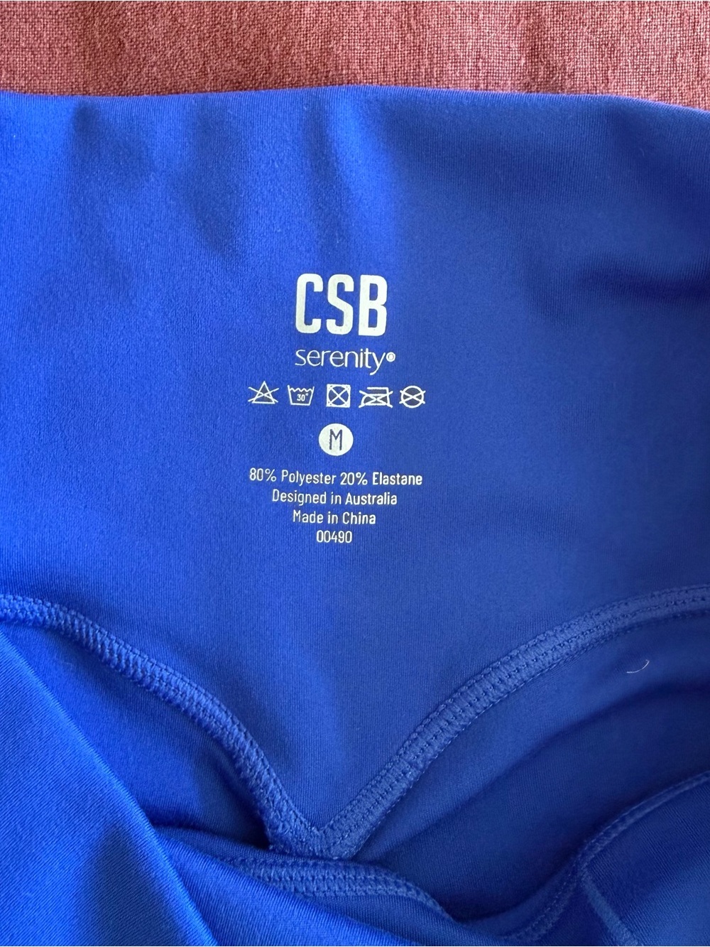 CSB Serenity Cobalt Blue Leggings from Anniversary Mystery Box - Picture 3 of 4
